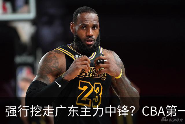 强行挖走广东主力中锋？CBA第一黑马重拳出击，没朱芳雨真不行！